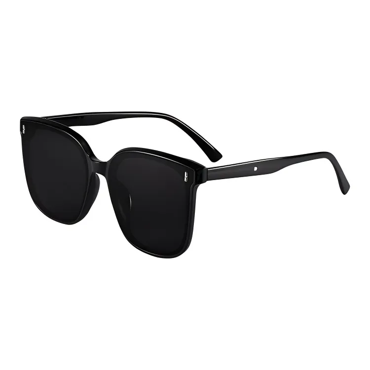 LASHION TR/Memory Plastic Square Sunglasses Unisex-13