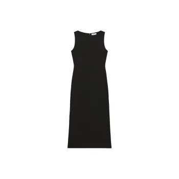 ARITZIA Babaton Integrity Linen Dress Sleeveless Dress Women's Black