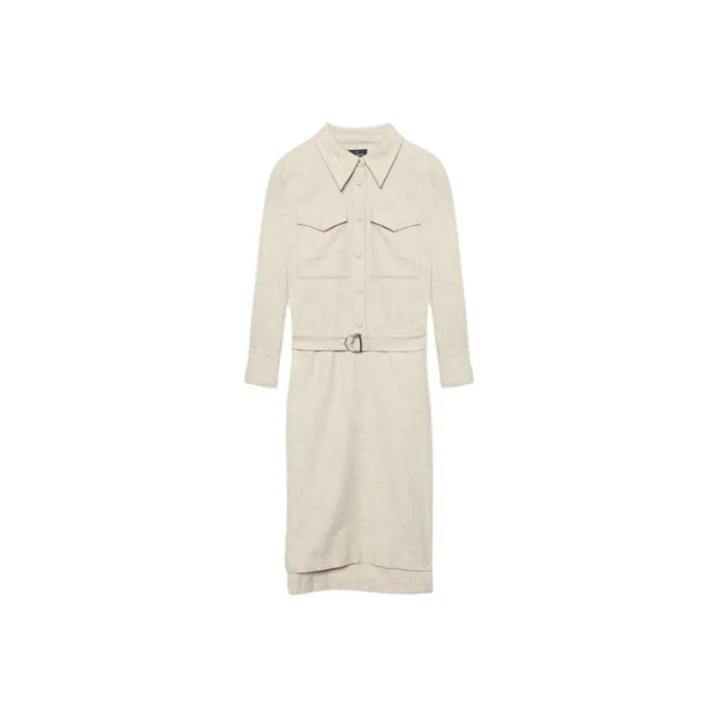 DANIEL HECHTER Long Sleeved Dress Women's Apricot-0