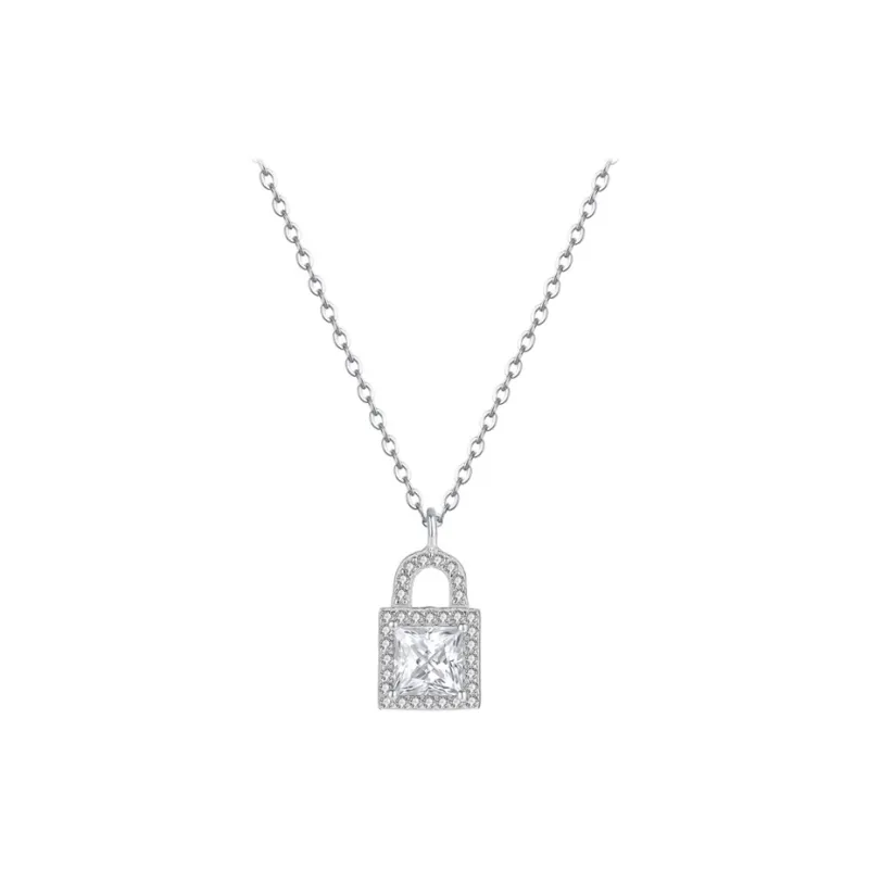 TAOHUAZHAOZHAO S999 Fine Silver Necklaces Women's-0
