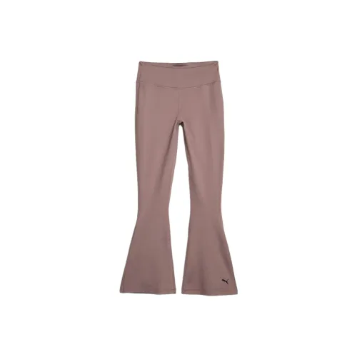 PUMA STUDIO YOGINI LUXE FLARE Sports Pants Women's Purple