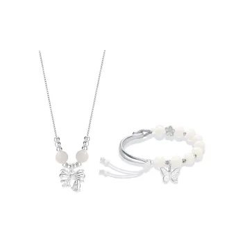 Welcome To The Treasure White Jade Bodhi Bracelets Unisex