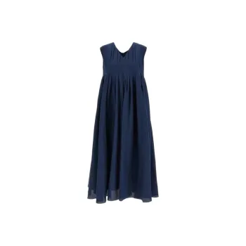 'S MAX MARA Sleeveless Dress Women's Blue