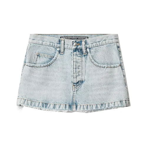 Alexander raffle Denim Short Skirts Women's Blue