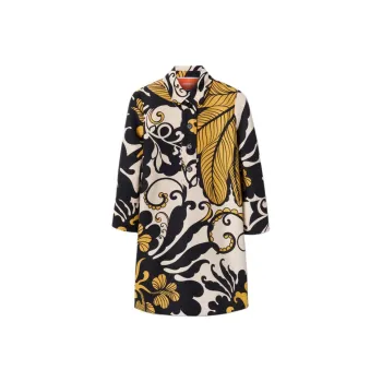 La DOUBLEJ. Graphic print Shirt Dress