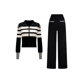 CHICHY CHICHY Size Sister Series Casual Suit Women's Black