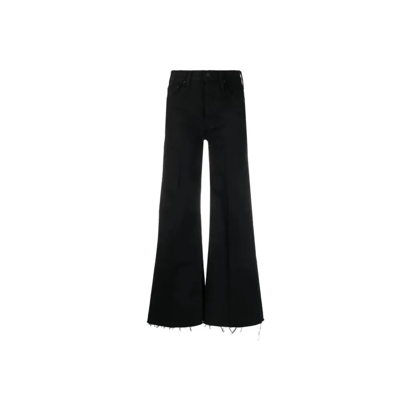 MOTHER The Weekender Fray Flared Jeans-0