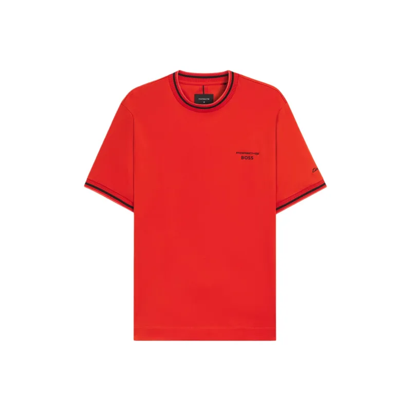 HUGO BOSS x Porsche T Shirt Men's Orange-0