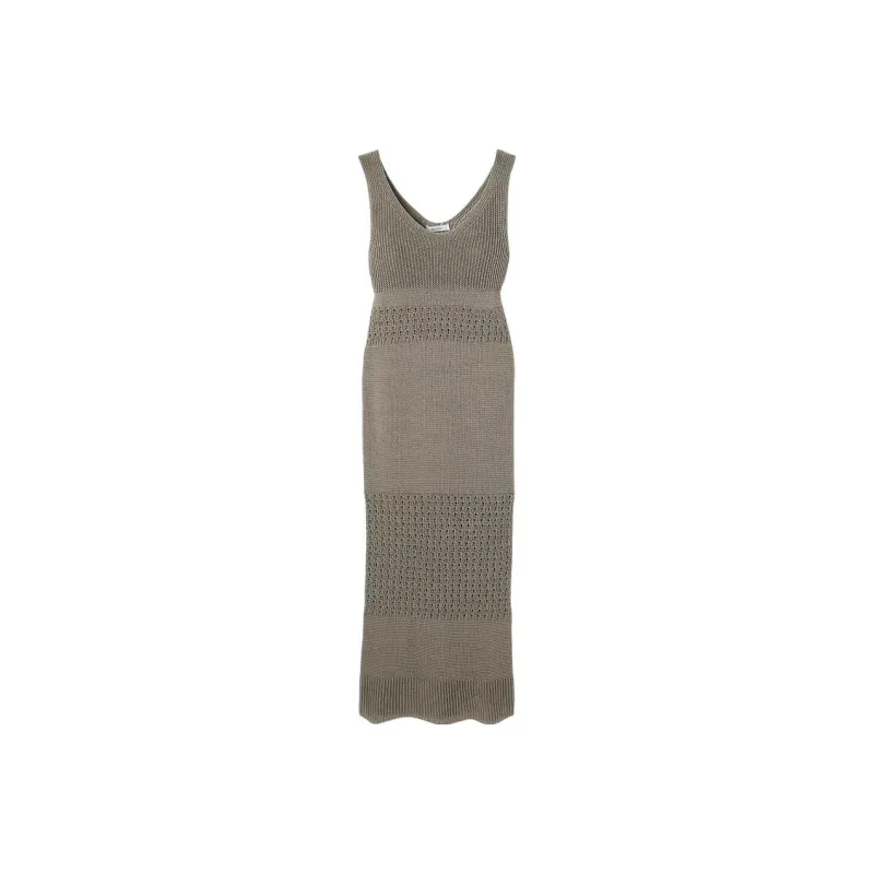 MaxMara Knitted Maxi Dress-0