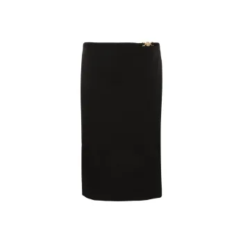 VERSACE SS24 Casual Long Skirts Women's Black