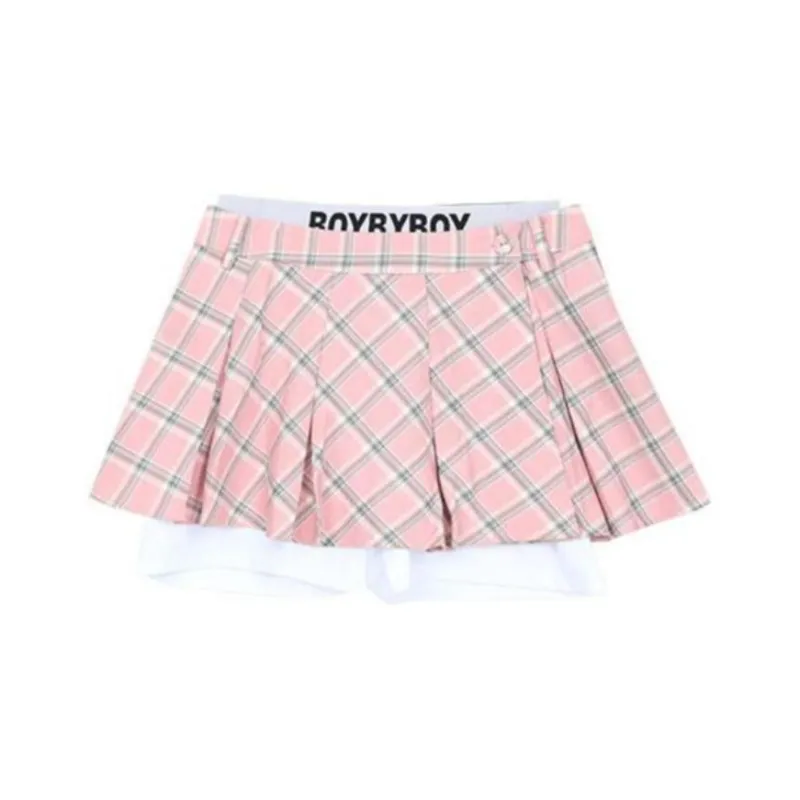 BOY BY BOY Casual Short Skirts Women's Pink-0