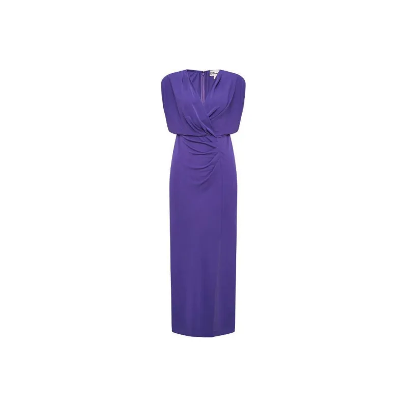 Diane Von Furstenberg SS25 Sleeveless Dress Women's Purple-0