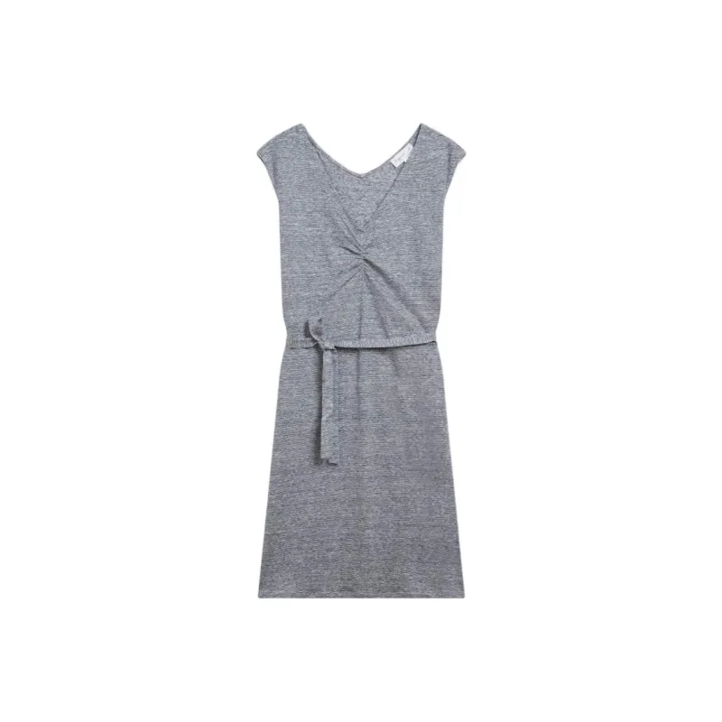 Agnes B. Carlo Linen Minidress-0