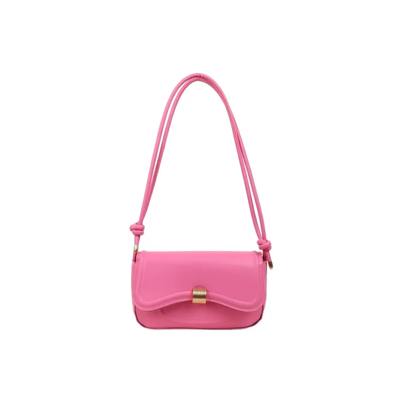 TOUTSEUL YOLO PU Shoulder Bag, Crossbody Bag Women's White/Black/Pink/Brown-12
