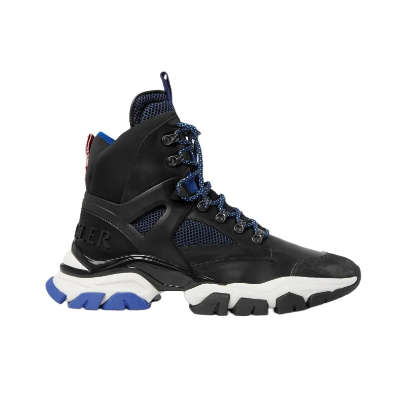 Moncler Tristan High Top Casual Shoes Men's Black-1