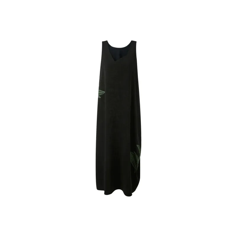 3COLOUR Sleeveless Dress Women's Classic Black-0