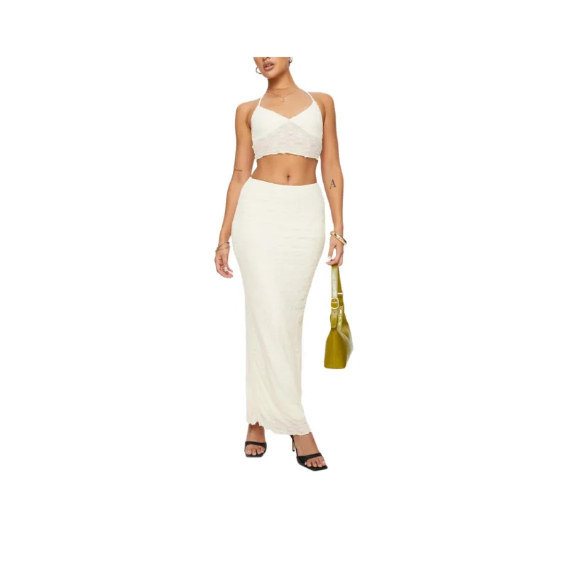 PRINCESS POLLY AMORI SET Skirt Set Women's CREAM/Cream-0