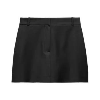 ZARA Casual Short Skirts Women's Black