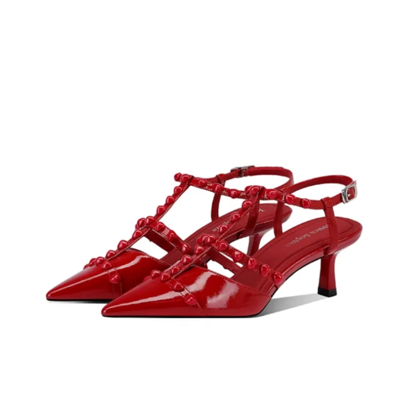 JESSICA SOPHIA Slim Heel High Heels 5cm Women's-1