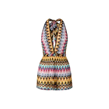 MISSONI Zigzag pattern Playsuit