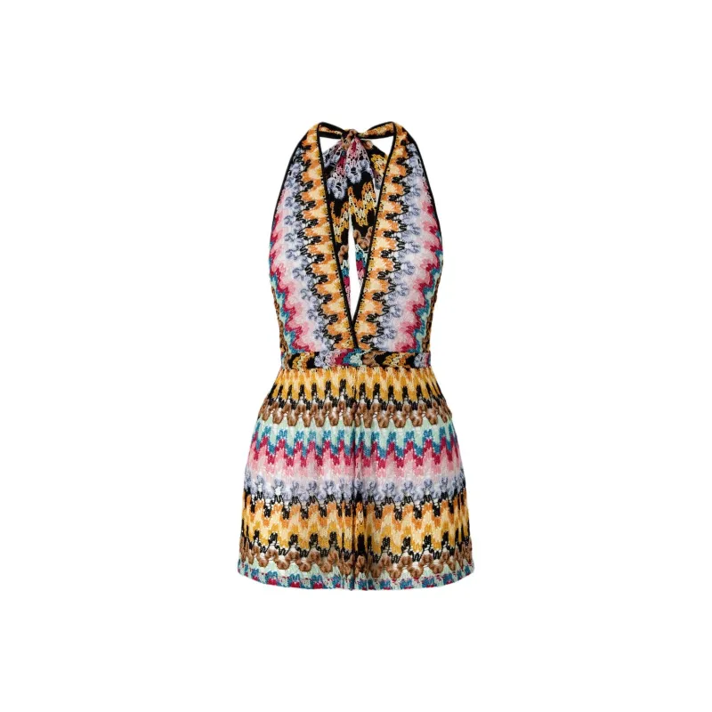 MISSONI Zigzag pattern Playsuit-0