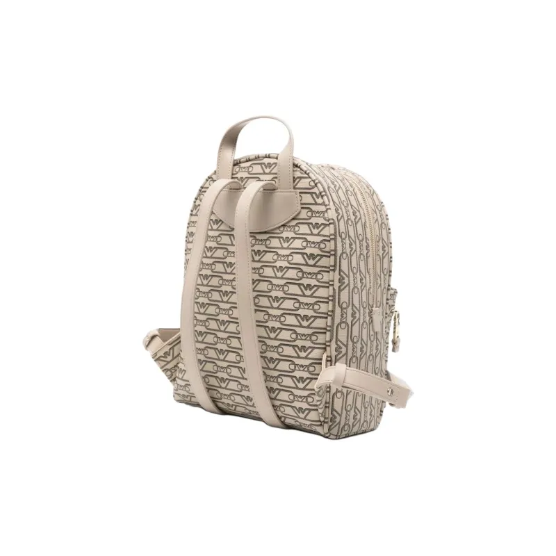 EMPORIO ARMANI Polyester Backpack Regular Women's Ecru-3