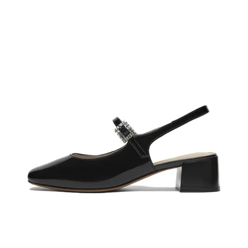 BATA Chunky Heel High Heels Women's-8