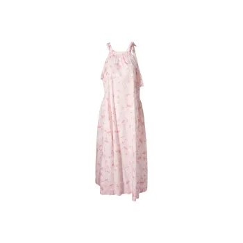 Zukizuki Sleeveless Dress Women's Pink