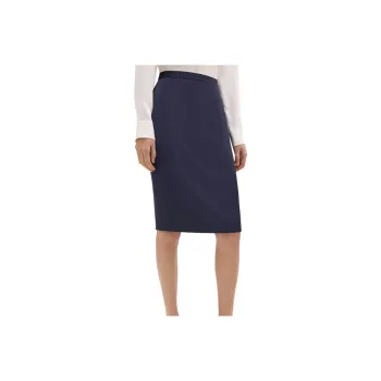 THEORY Casual Short Skirts Women's Deep Sea Blue