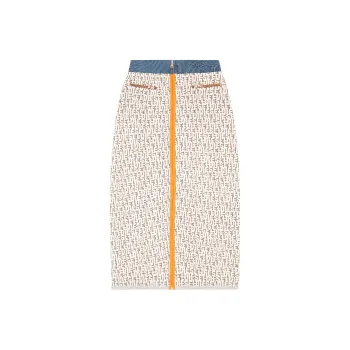 DIESEL Casual Long Skirts Women's Green