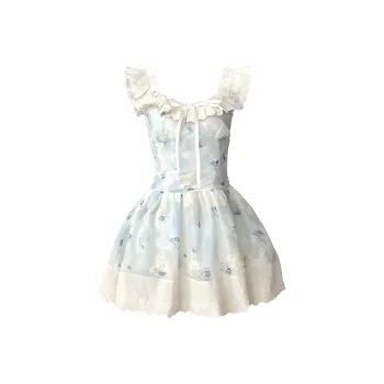 Aghr Slip Dress Women's Light Blue