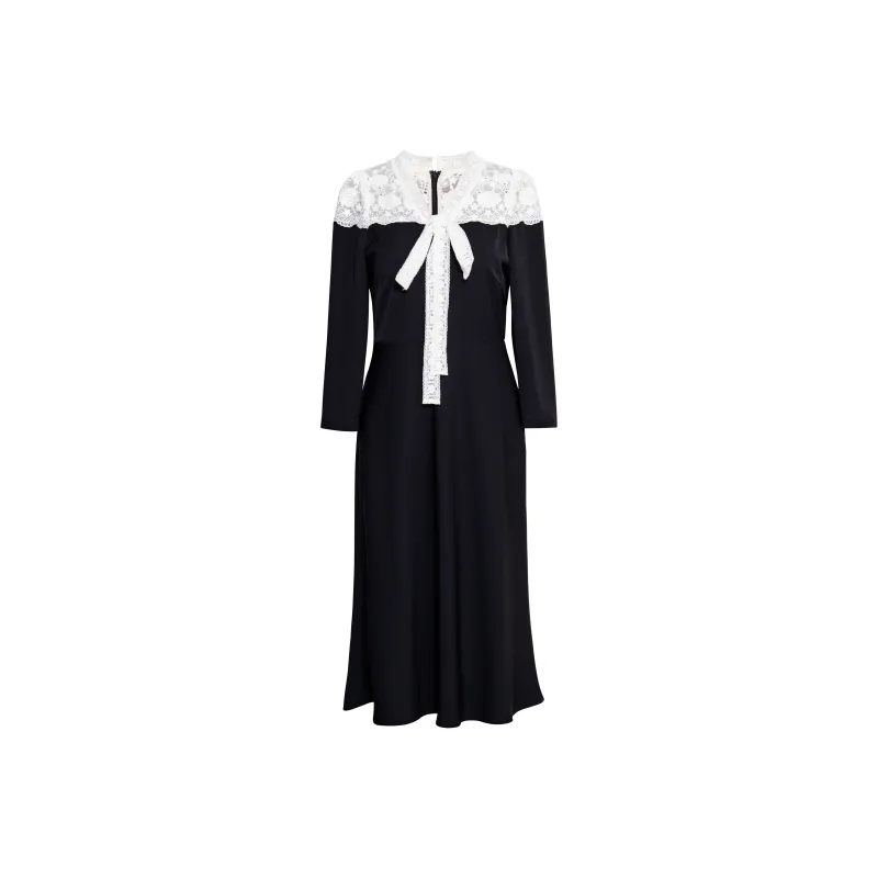 ROEYSHOUSE Long Sleeved Dresses Women's Black-0