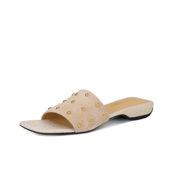 JESSICA SOPHIA Rubber Sole Odor Resistant Slide Slippers Women's