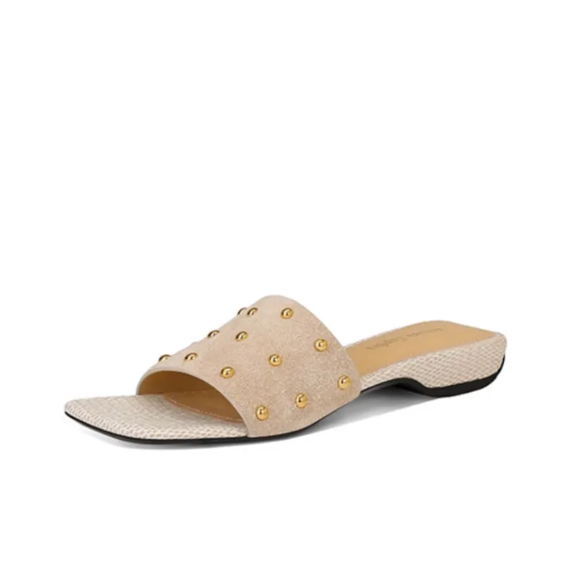 JESSICA SOPHIA Rubber Sole Odor Resistant Slide Slippers Women's-0