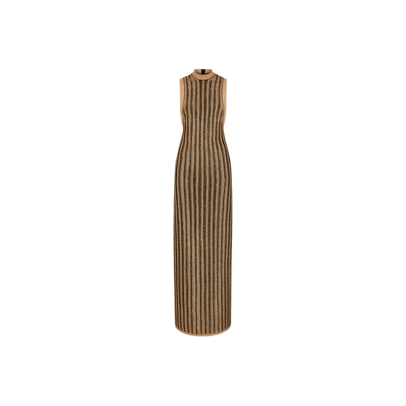 TOM FORD Slinky Ribbed Knit Mini Dress-0