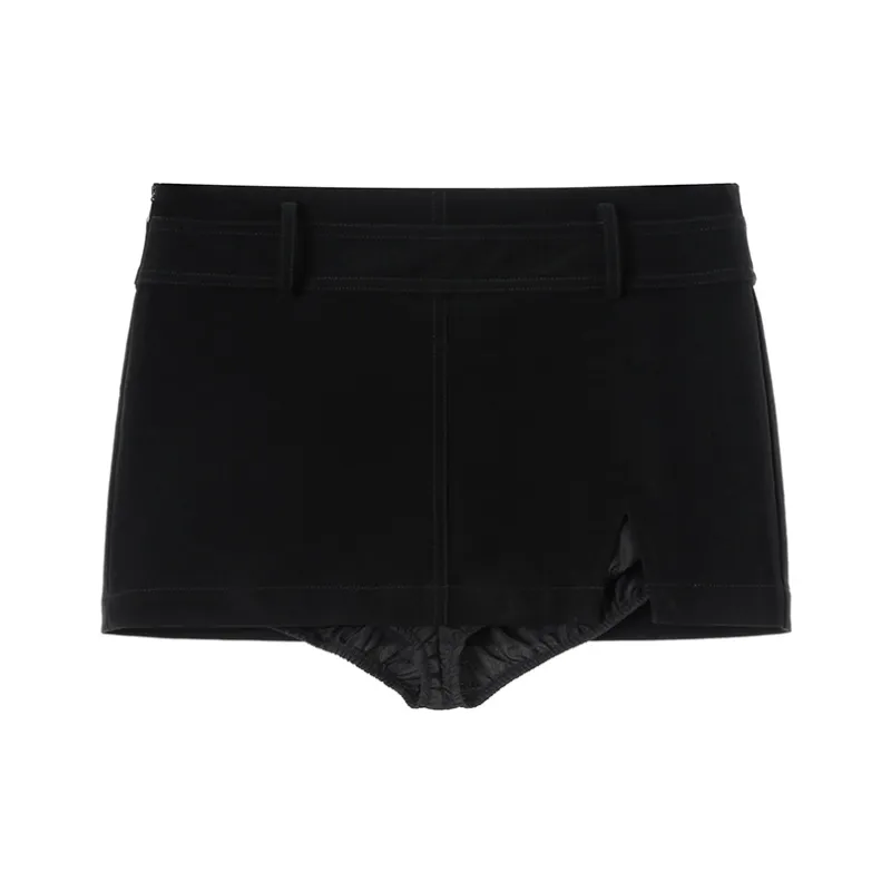 ETERNITY ITA Casual Short Skirts Women's Black-0