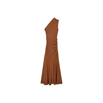 ZARA Sleeveless Dress Women's Toffee