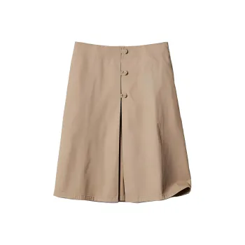 Jw Anderson X UNIQLO Jw Anderson Co-Branded Series Casual Short Skirts Women's Khaki