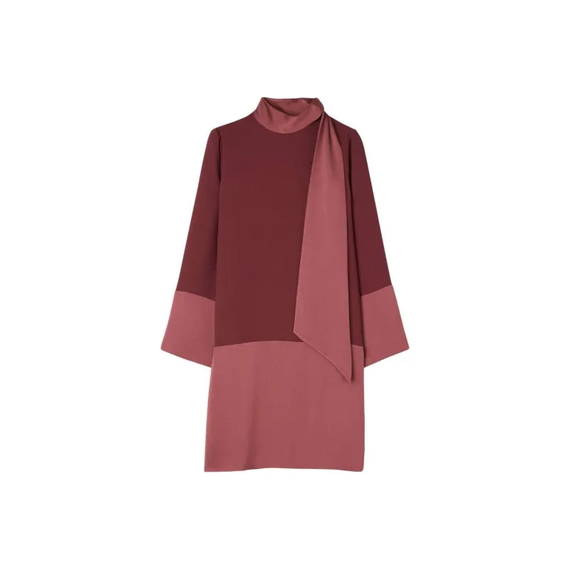 St. John SS24 Long-Sleeved Dresses Women's Pink-0