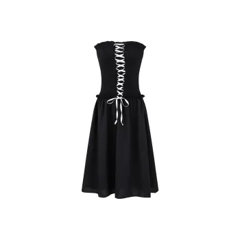 BEAR UNION Sleeveless Dress Women's Black