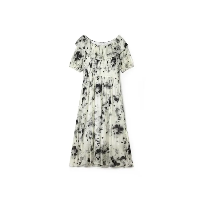 Mapping Short Sleeved Dress Women's-0