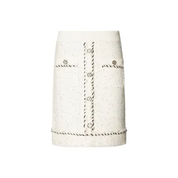 RARE Casual Short Skirts Women's White