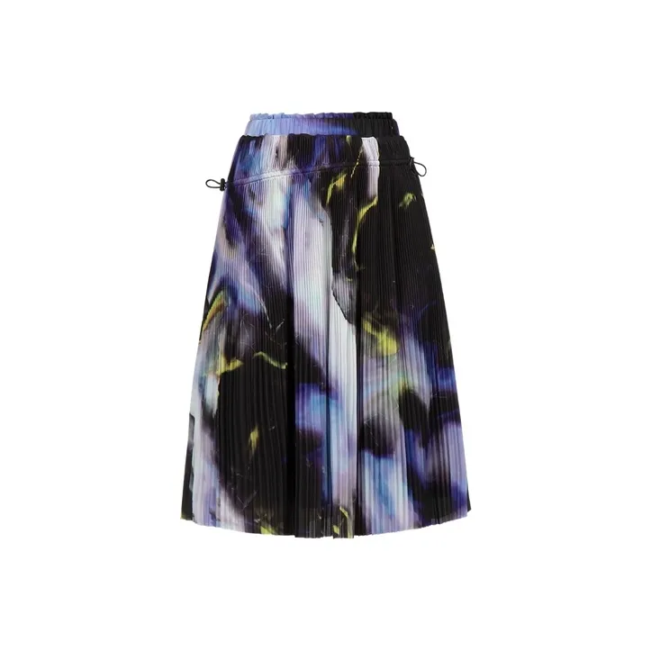 EVISU Casual Long Skirts Women's Black-0