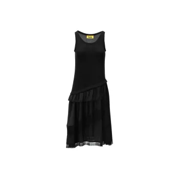 Onitsuka Tiger SS25 Sleeveless Dress Women's Black