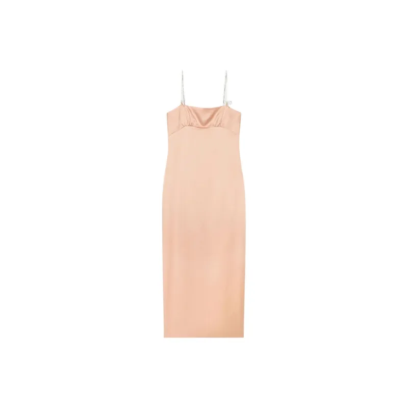 Blumarine Slip Dress Women's Rose Pink-0