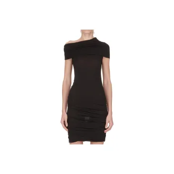 RICK OWENS/RO FW24 Sleeveless Dress Women's Black