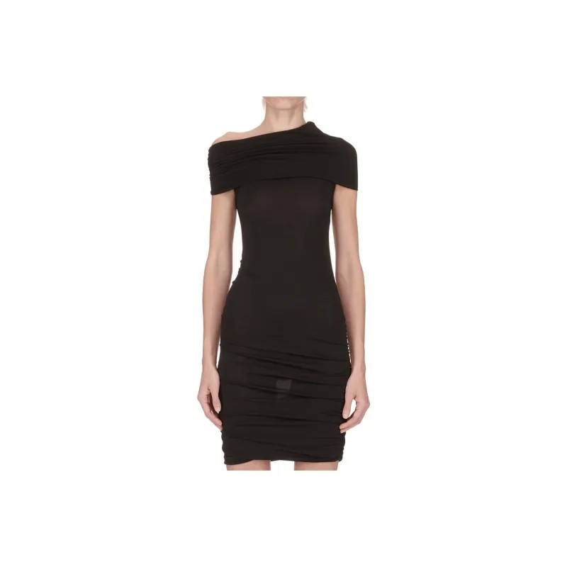RICK OWENS/RO FW24 Sleeveless Dress Women's Black-0