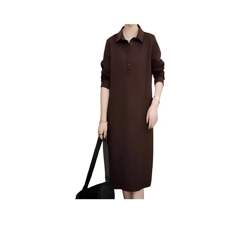 Mapping Long Sleeved Dresses Women's-1