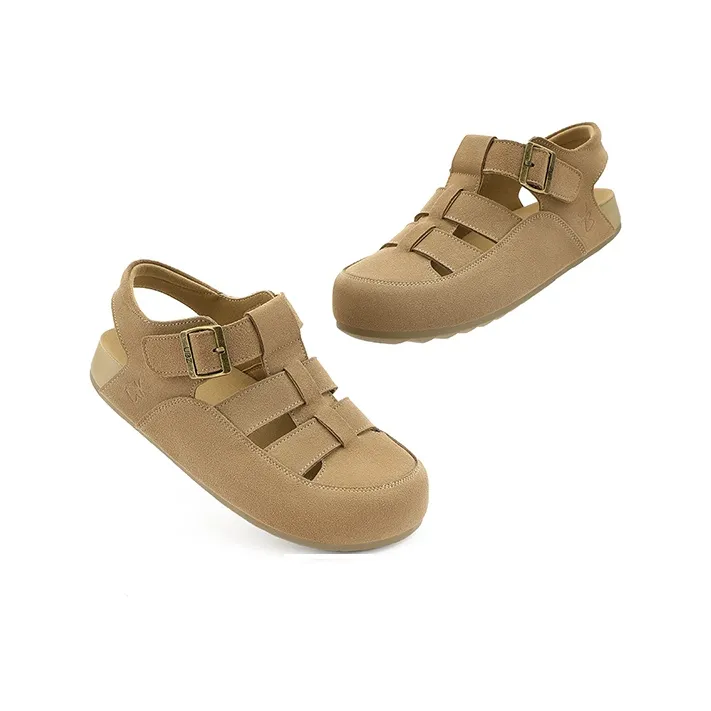 UBZ Casual Single Shoes Women's Khaki-3