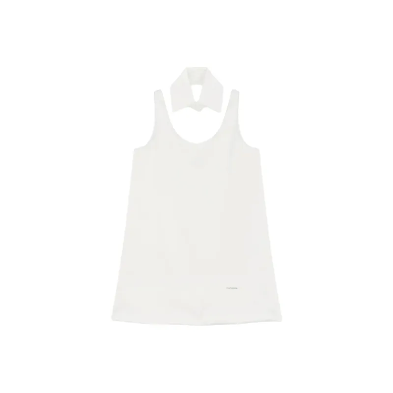 WE11DONE Detachable collar Mini Dress-0